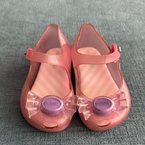 Mini Melissa candy shoes